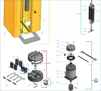 Nice SPMTG03000 Moteur avec vis sans fin