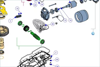 Nice SPMTG03500 Ensemble moteur