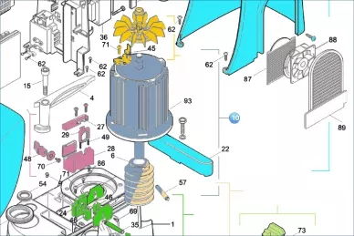 Nice SPMTG06200A Ensemble moteur