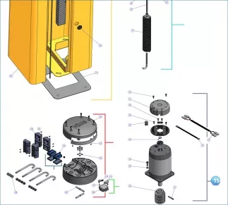 Nice SPMTG07600 Ensemble moteur électrique