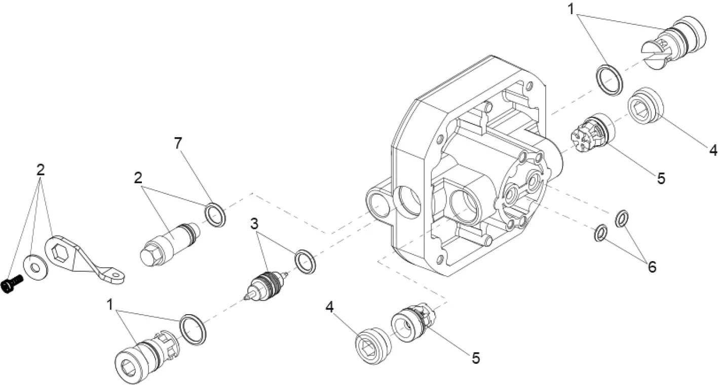 Pièces de rechange, schéma de l'entraînement FAAC Faac S800H SBW Bride