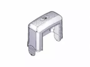 CAME 119RIBK011 Gearmotor cover - bk