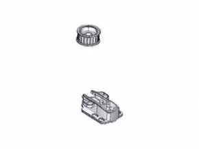 CAME 119RIE186 V6000 - terminal+belt guide pulley