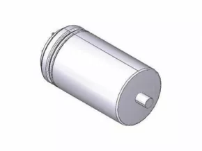CAME 119RIR272 Condenser µf 12 with cables and stud