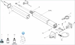 FAAC 63000631 Packaging 402/402/422/s450h