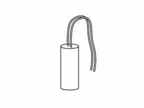 FAAC 7601351 Capacitor 8mf 400vac cable 250mm