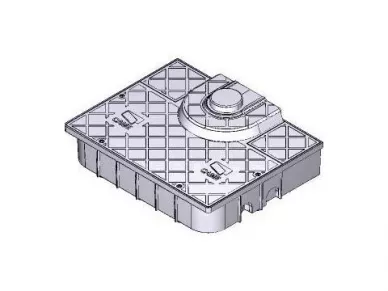Came 119RIA068 Caja de cimentación y tapa