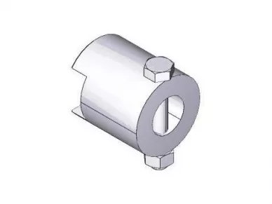 Came 119RIA098 Tilkobling av motoraksel
