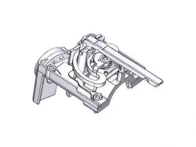 Came 119RID429 Ohišje črvnega zobnika sklopke