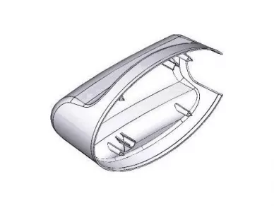 Came 119RIG133 gult armfästesskydd