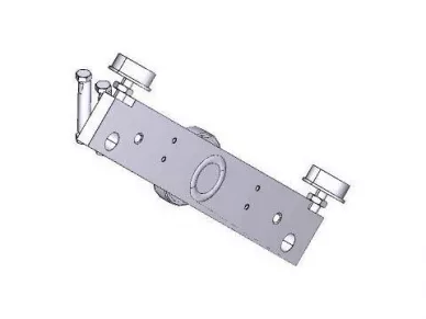 Came 119RIG164 Halv axel platt