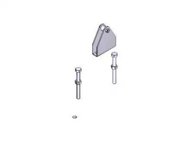 Came 88003-0107 Handvat met veer bovenaan