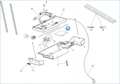 Faac 2024015 Kontrollenhet