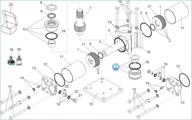 Faac 3907495 Montage der Buchse