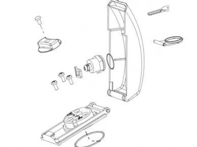 Faac 4185045 Actuator ontkoppelingsmodule