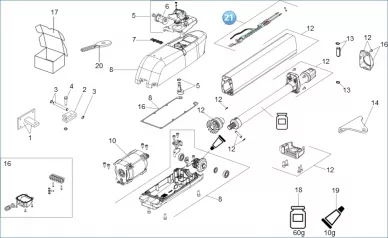 Faac 490108 End-of-line-syndromet