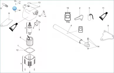Faac 6020080 Καρφίτσα με Seeger