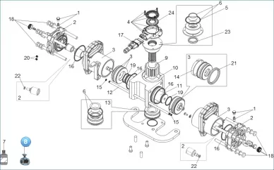 Faac 63000006 Komplet tesnil