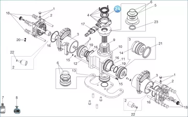 Faac 63000115 Magnetisk disk