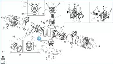Faac 63000156 Tlačna cev