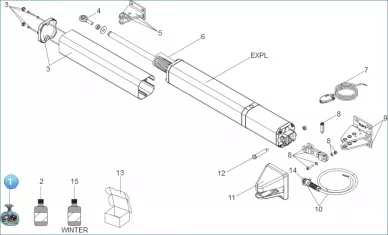 Faac 63000606 Комплект прокладок