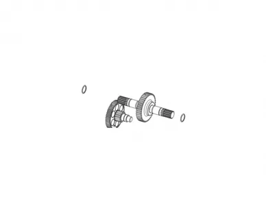 Faac 63000866 Dubbelt drivhjul