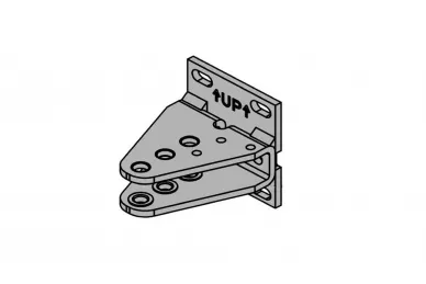 Faac 63001915 Soporte de poste trasero