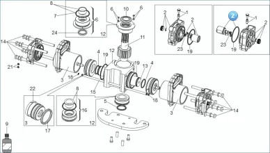 Faac 63003309 Flänsar