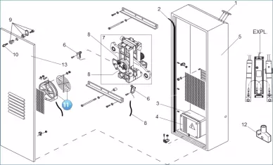Faac 63003317 Ventilator