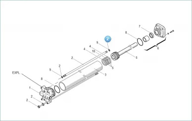Faac 63003328 Труба