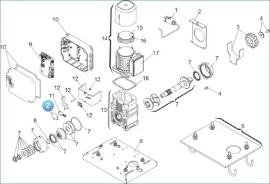 Faac 63003372 Αγκύλη