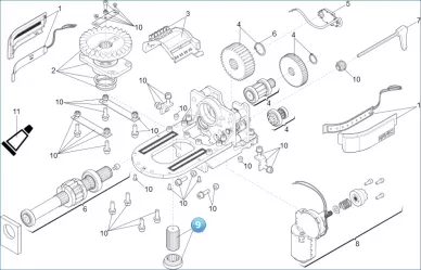 Faac 63003383 Shaft