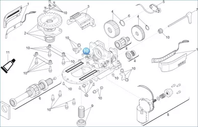 Faac 63003384 El equipo screw
