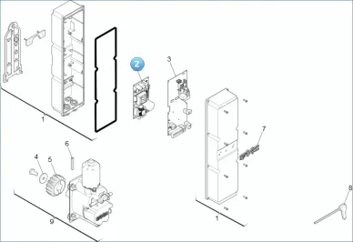 Faac 63003391 Stromversorgungsplatine