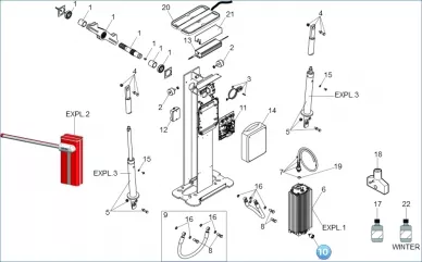 Faac 63003451 Reserveonderdeel
