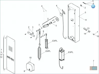 Faac 63003467 Behuizing en behuizing