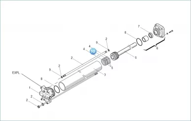 Faac 7094505 Прокладка поршня