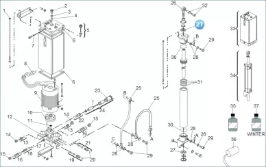 Faac 7095085 Packning