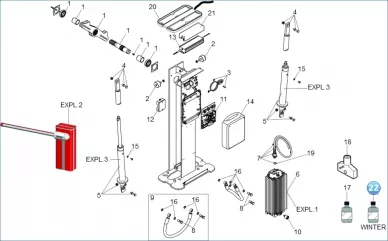 Faac 714042 Масло 160 кг