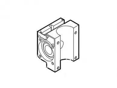Faac 7160505 Cuerpo del actuador