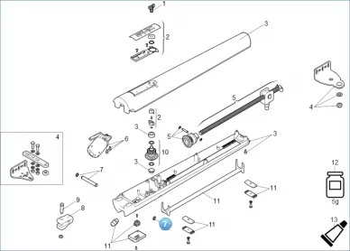 Faac 718366 Monteringsstift