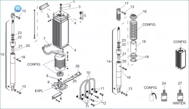 Faac 7221035 Actuator tip