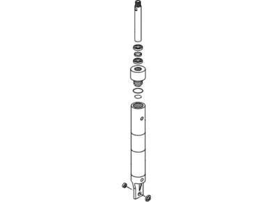 Faac 725204 Kolvcylinder med fjäder