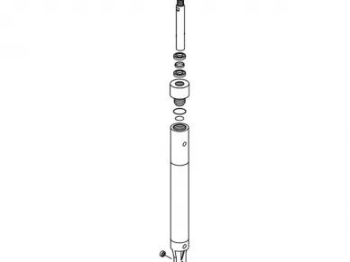 Faac 725205 Kolvcylinder utan fjäder