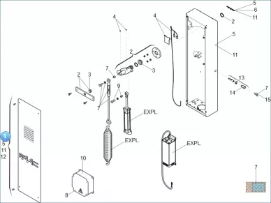 Faac 7272755 Barrière deuren