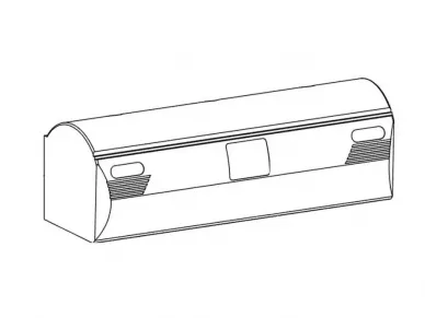 Faac 727292 Plastic behuizing voor de actuator