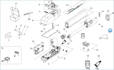Faac 728271 Doska