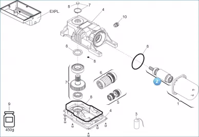 Faac 746027 Henger rotor