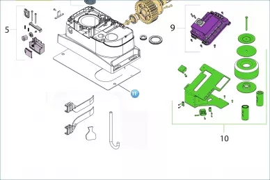Nice 1722A2 Πλάκα θεμελίωσης