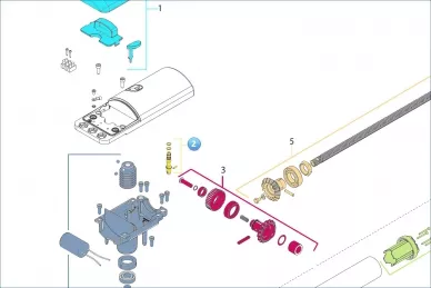 Nice 1722C2 Вал сцепления